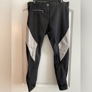 Riding Sport by Dover Women’s Breeches, Black, Size 32. Silicone Knee Patch